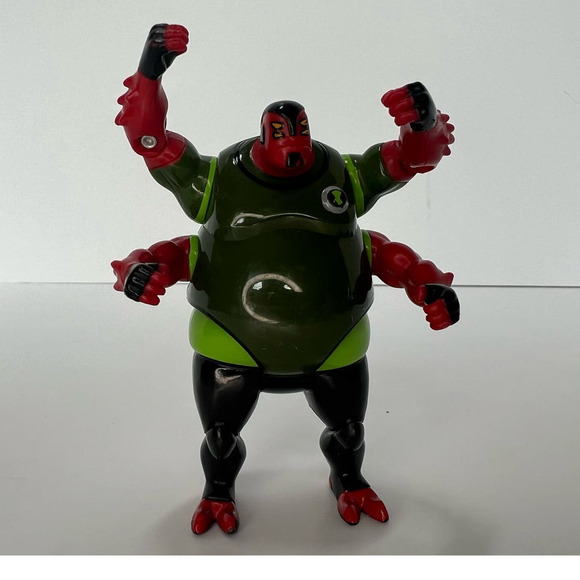 Bandai One Ben 10 Alien Force Gorvan Four Arms Figure, 3", Cartoon Network - Picture 1 of 10